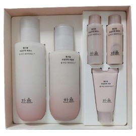 Hanyul Red Rice Moisturizing Elasticity 2-piece Set - Single / 한율 빨간쌀 보습탄력 2종 세트 - 단일