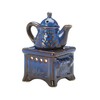 Koehler 10017714 5.375 Inch Teapot Stove Oil Warmer Blue