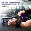 Bluelander Straps para Gym para Levantamiento de Pesas, Straps Ganchos