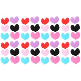 FRCOLOR 48 Pieces Pony Clips Makeup Hair Clips Hairdressing Accessories Workout Hair Holder Glitter Stickers Pony Hair Clips Trendy Stickers Hairdressing Hair Holder Hair Fringe Grippers