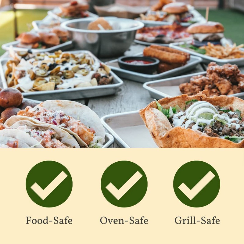 Taco Holder 4 Pack - Grated Stainless Steel Taco Stand