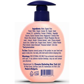 Babyology - 100% Edible Ingredients - Organic Baby Lotion - Clinically Tested - Calming & Rich Moisture for Sensitive Skin - Daily Care - Non-scented (13.5 Fl Oz (Pack of 2))