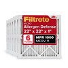 Filtrete 22x22x1 AC Furnace Air Filter, MERV 11, MPR 1000,