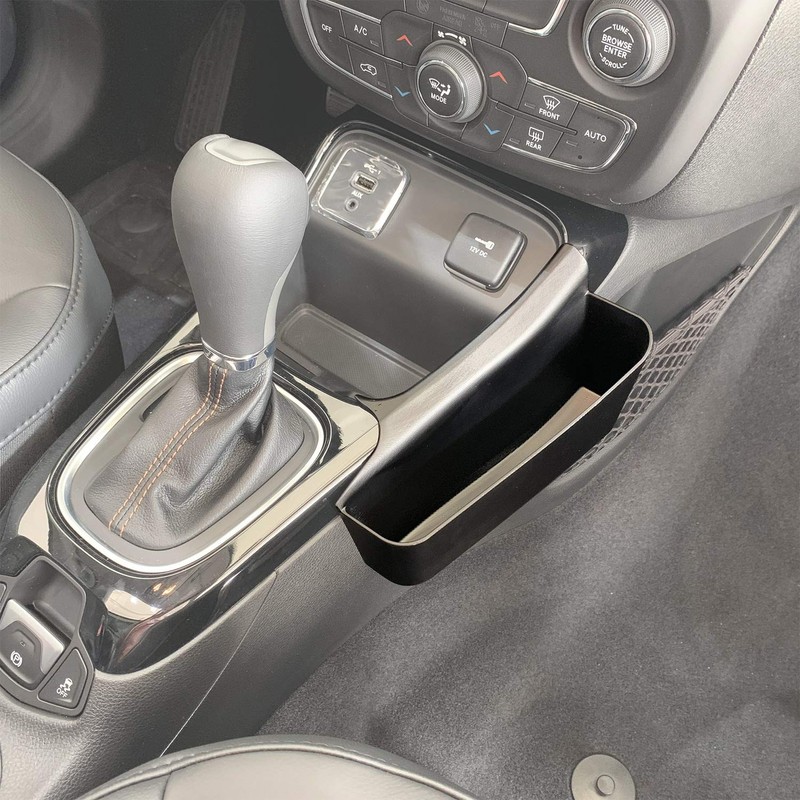 JeCar Gear Shift Storage Tray Compatible with Jeep Compass 2017