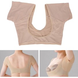Yinhing Protector contra el Sudor para las Axilas, Chaleco Reutilizable para el Sudor para las Axilas para Mujeres - Almohadillas para el Sudor para las Axilas Transpirables y de (M)