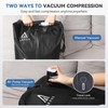 Arxus Airless Travel Vacuum Bags with Pump, 2 Packing Cubes