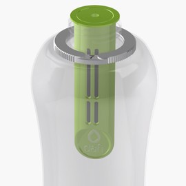 DAFI Water Bottle with Filter, 0.7 L, Water Bottle with Water Filter, BPA-Free, Sports Bottle with Filtered Water for Travel, Filter Bottle Outdoor + Activated Carbon Filter Straw, Water Bottle