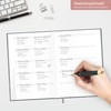 paper&you® Address Book A5 with Index A-Z [Poppy] Book for