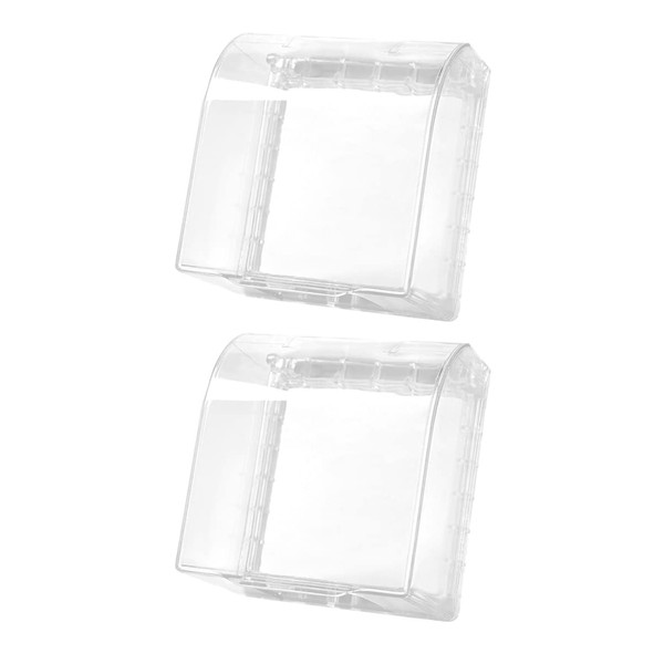 DOITOOL 2pcs Socket Protector Cover Cover Outdoor Plug Protector Made