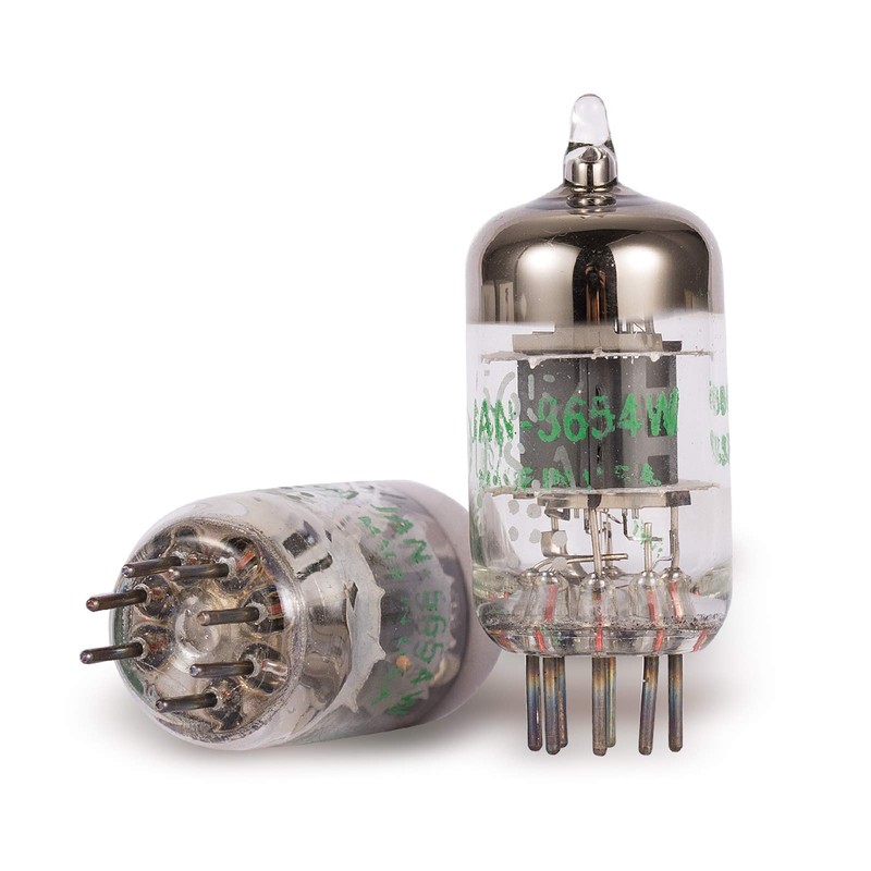 Nobsound USA Matched Pair 7 Pin GE JAN 5654W Vacuum