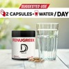 10000Mg Fenugreek Capsules - 3in1 Combined Ashwagandha & Maca -