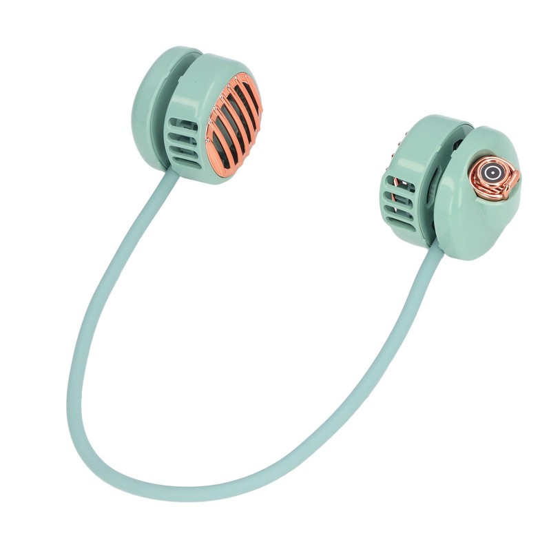 Neck Fan Four Wind Speed Folding Portable Retractable Rotatable 1800mAh