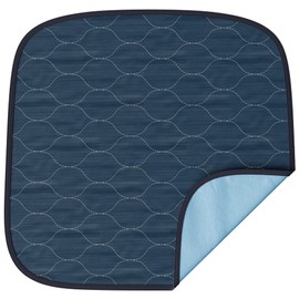 Waterproof Seat Protector (17.7 x 17.7)” - Blue Absorbent Seat Covers - Waterproof Chair Pad for Incontinence Washable - Chair Protectors - Incontinence Pads for Kids, Pets, Adults, & Seniors