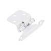 Silverline SH5001-WT Self Close Flush Hinge 1.2mm Thick Cabinet Hardware