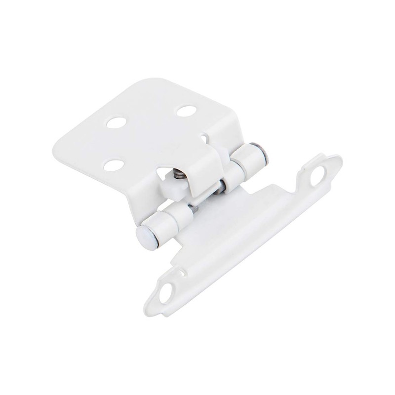 Silverline SH5001-WT Self Close Flush Hinge 1.2mm Thick Cabinet Hardware