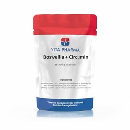 VITA PHARMA Boswellia + Circumin 2500mg 60 Capsules