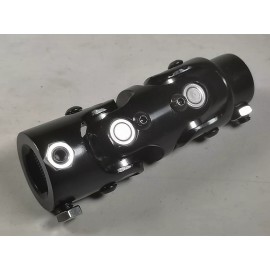CNCDPT 5/8-36 Spline X 3/4" DD DOUBLE BLACK Street Rod Steering Vega Box U Joint NEW