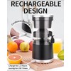 DUSENHO,Electric Juicer Rechargeable - Citrus Juicer Machines with USB and