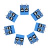 RUNCCI-YUN 5 mm 2 Pin PCB Mount Screw Terminal Block