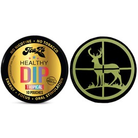 TeaZa Herbal Pouch Tropical 1 Can with DC Crafts Nation Skin Can Cover - Deer