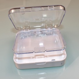 LIFOOST Press On Nails Storage Box Handmade Nails Double Layered Nail Art Display Box Artificial False Nail Organizer Case Nail Packaging Box for Nail Art Home Salon Use