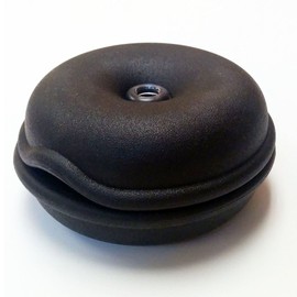 Electriduct 4pc Set Cable Turtle Desk Organizer for Hiding & Organizing Cords & Wires Found in Homes & Office - Best Use for Computer Stations, Gaming & Entertainment - Black 2X Large