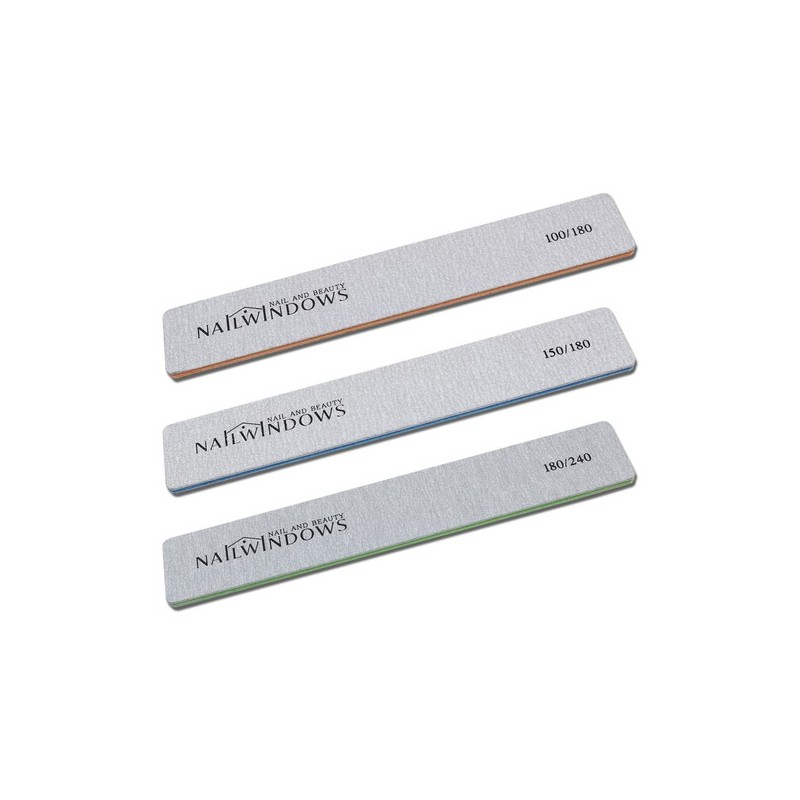 Nail Window Premium Korean-made Zebra Nail File 10-Pack Wood File
