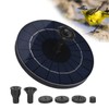 Bird Bath Fountain Floating Bird Fountain Pump Solar Powered Floating