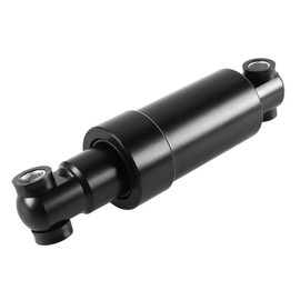 Nicear 2-Piece Rear Shock Absorber Kit - Black Steel Alloy Suspension for Electric Scooters & Folding E-Bikes