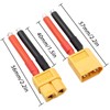 Tosiicop XT60 Connector Plug Cable - 10PCS Female and Male