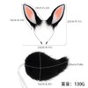 Adranly Rabbit Cosplay Cat Ear Headband Rabbit Ear Headband Rabbit