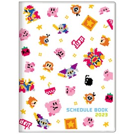 Sunstar Stationery Kirby's Dream Planner, 2023, Monthly A6, Kirby Daizu Makoto Large Figure S2956152 Flyer