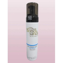 BONDISANDS BONDI SANDS SELF TANNING FOAM "LIGHT/MEDIUM" COCONUT SCENT 6.76 OZ LOT OF 2