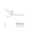 CJOY Ceiling Fan with Lights, 52 Inch Low Profile Ceiling