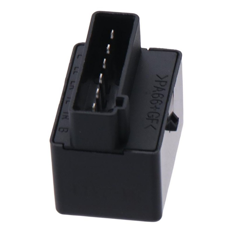 Turn Signal LED Flasher Relay, Black ABS Turnlight Hyper Flash