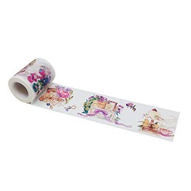 Wrapables Dreamy Artistic Wide Washi Masking Tape, 50mm x 10m, Artistic Stationery