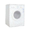 Mipcase Peva Washing Machine Cover Dustproof Protector Beautiful Floral Design