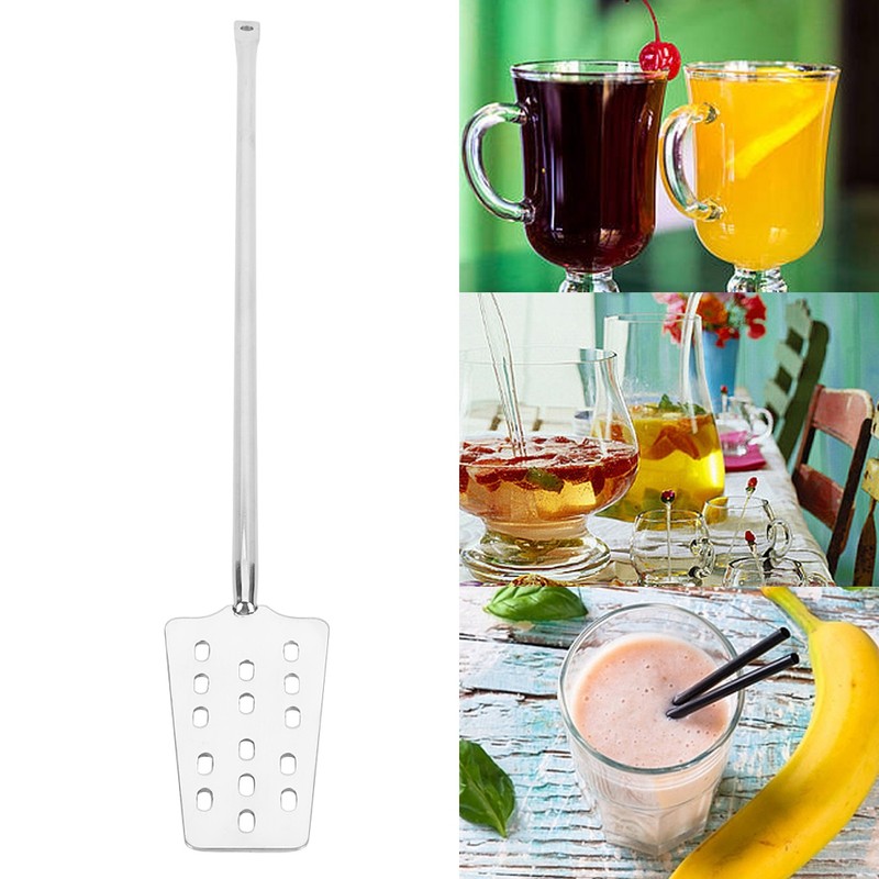 Stainless Steel Wine Stirring Stick Mixer Brew Tools Extended Version