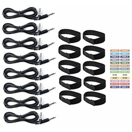 Silverline 8 Cable Connection Kit for Roland TM-6 PRO Trigger Module Cymbals/Pads/Triggers