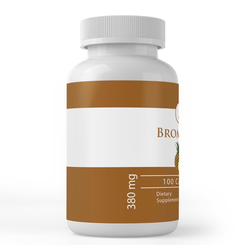 Pure Original Ingredients Bromelain, (100 Capsules) Always Pure, No Additives