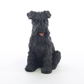 Conversation Concepts Schnauzer Black W/Uncropped Ears Tiny One Figurine