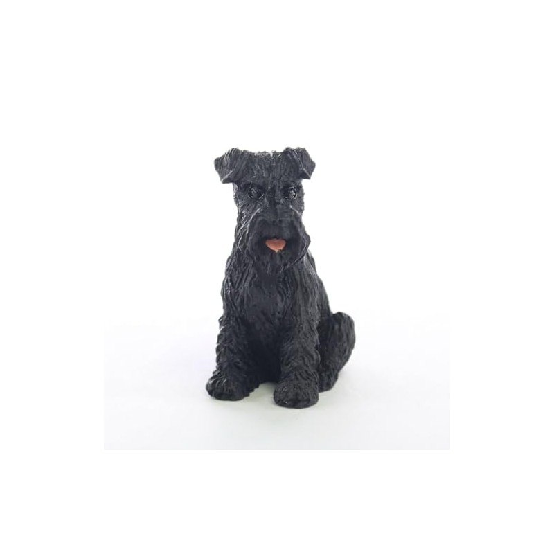 Conversation Concepts Schnauzer Black W/Uncropped Ears Tiny One Figurine