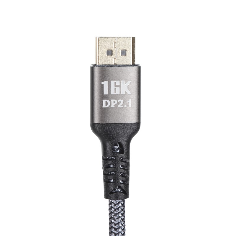 DisplayPort 2.1 Cable 16K 30Hz 40Gbps 3D Dynamic HDR Male