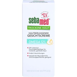 Sebamed Omega 12% Soothing Face Cream for Dry Skin, 50 ml