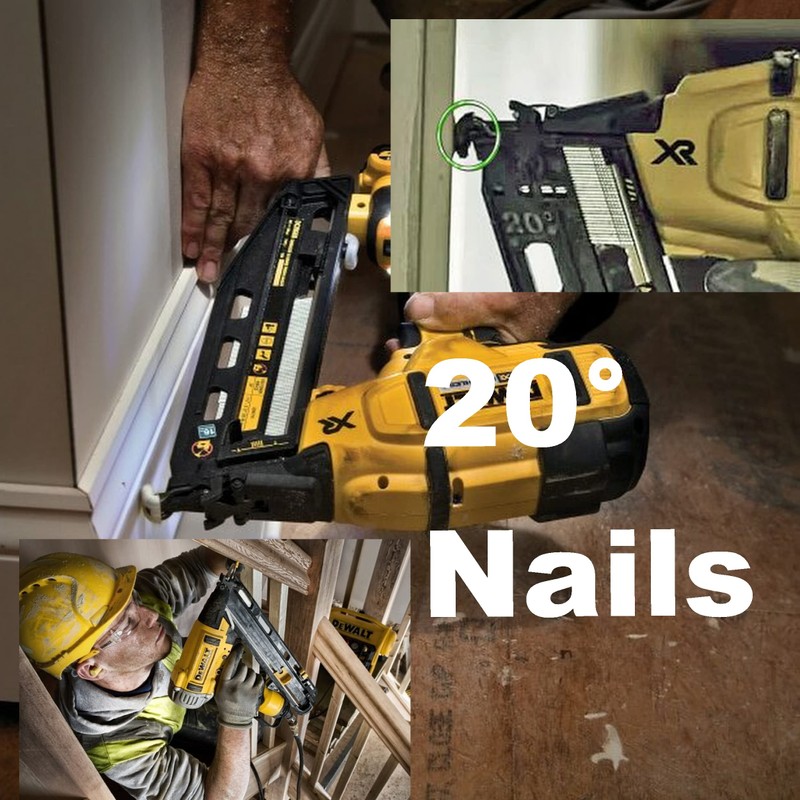 Mixed Handy Packs - Quantity 1000 Brad/Nails16 Gauge Angled for
