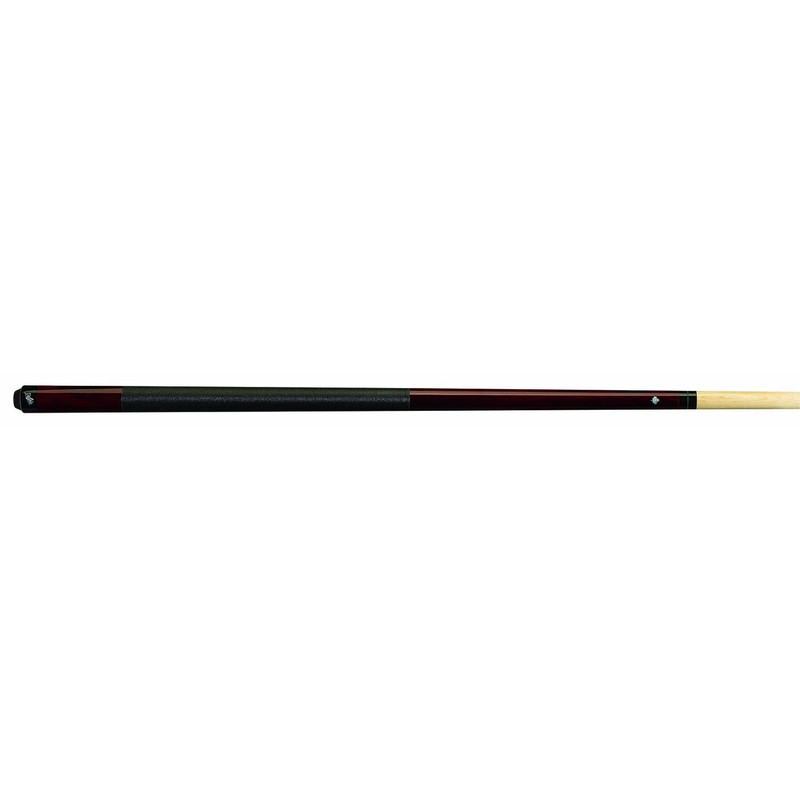 Dufferin Deep Oxblood Stained Canadian Rock Maple Pool Cue, 20.5-Ounce