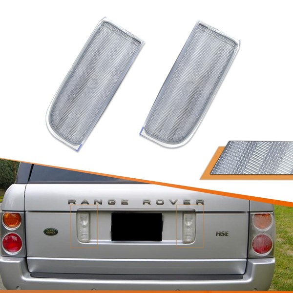 ADIIL Clear Lens Tailgate Reverse Backup Lights Lamps For 2003-2012