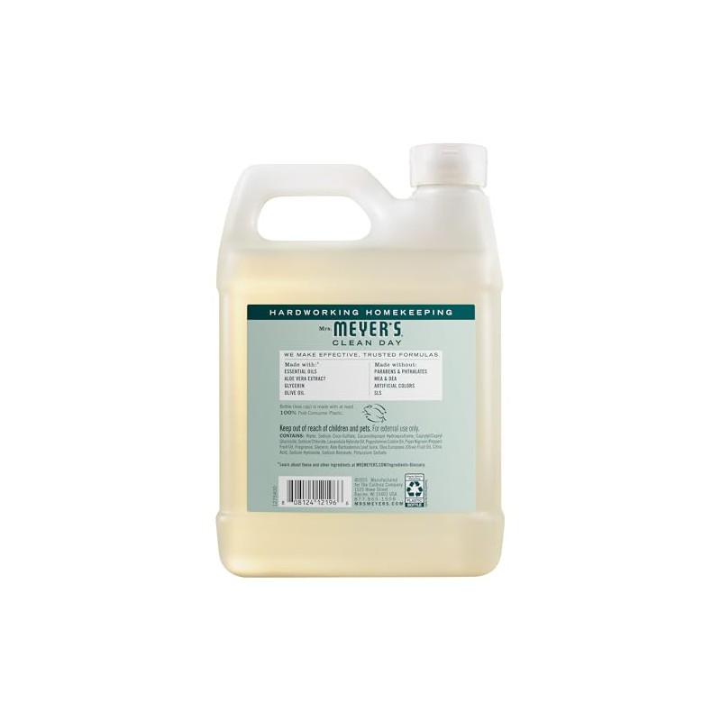 Mrs. MEYER'S CLEAN DAY Hand Soap Refill, Birchwood Scent, 33