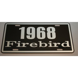 Metal License Plate 1968 68 Firebird Pontiac TAG 6 X 12 Trans AM HOT Rod Muscle CAR Classic Museum Collection Novelty Gift Sign BAR Garage Man CAVE Restaurant Wall Art