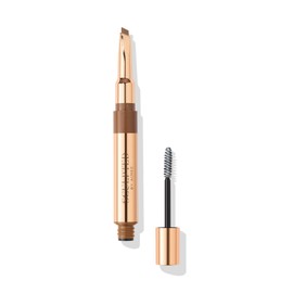 Shape & Set Soft Brown Brow Duo from Sculpted by Aimee 2.5ml - Travel-Friendly, Double-Ended Natural Eyebrow Pencil and Clear Brow Fixing Gel